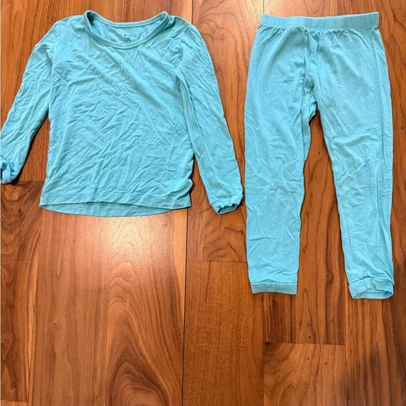 Kyte baby pajamas lot of 2 jade and whales size 3T - Picture 5 of 5